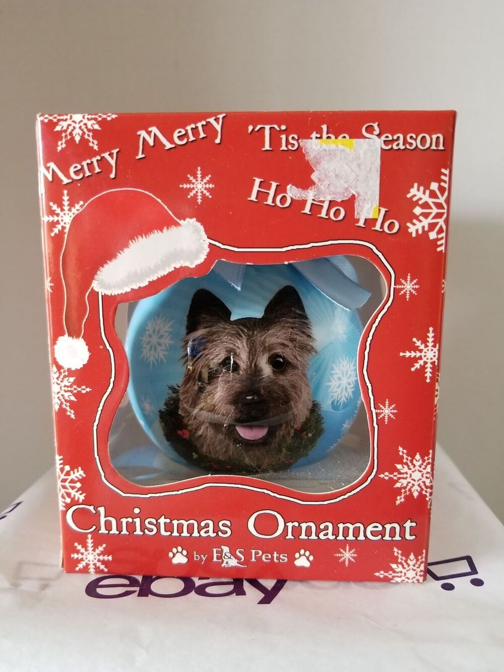 Dog Ornament - E&S Pets - Cairn Terrier 3"
